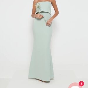 Julia Crepe Maxi Bridesmaid Dress